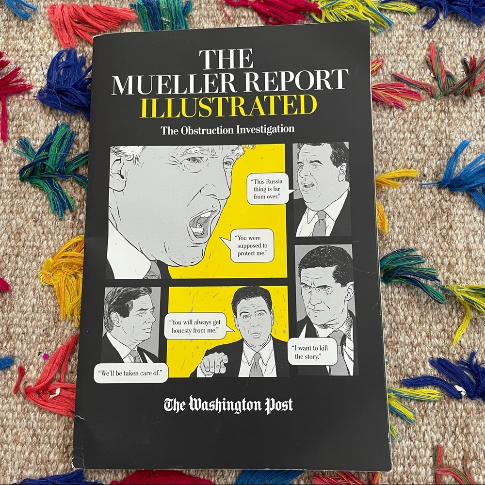 The Mueller Report Illustrated book